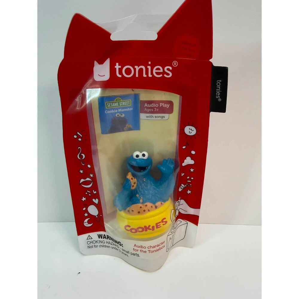 Sesame Street Cookie Monster Tonie Audio Play Figure Songs Tonies